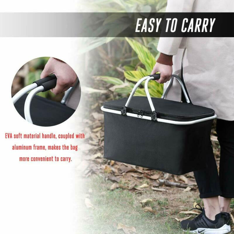 30L Extra Large Cooling Cooler Cool Bag Box Picnic Camping Food Ice Drink Lunch 30L Extra Large Cooling Cooler Cool Bag Box Picnic Camping Food Ice Drink Lunch
